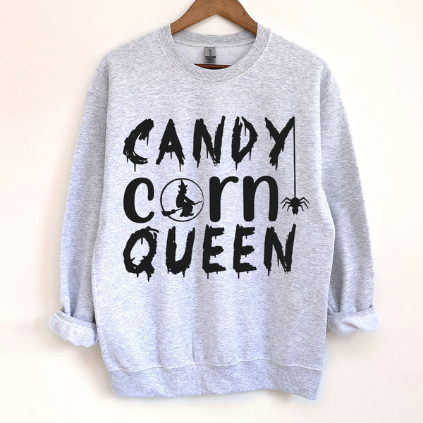 Candy Corn Queen Halloween Sweatshirt
