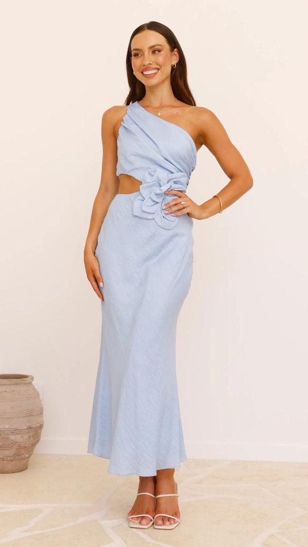 One Shoulder Sheath Dress