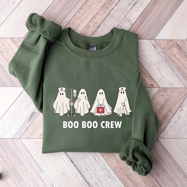 Boo Boo Nurse Halloween Sweatshirt