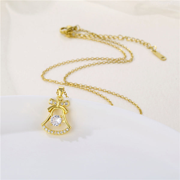 Christmas Bell Necklace