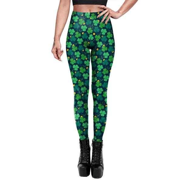 Women's St. Patrick's Day Hip Lift Tunic Leggings