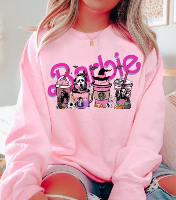 Barbie Halloween Movie Inspired 2023 Sweatshirt